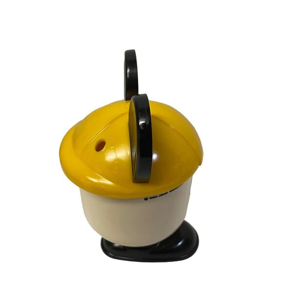 Vintage Walt Disney Productions Mickey Mouse Plastic Cup With Yellow Ears Lid 6" - Picture 3 of 9